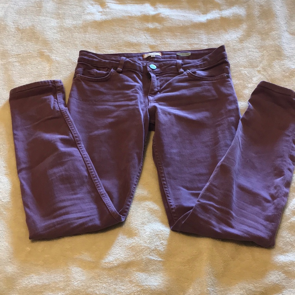 Sanctuary Denim lilac straight leg jeans